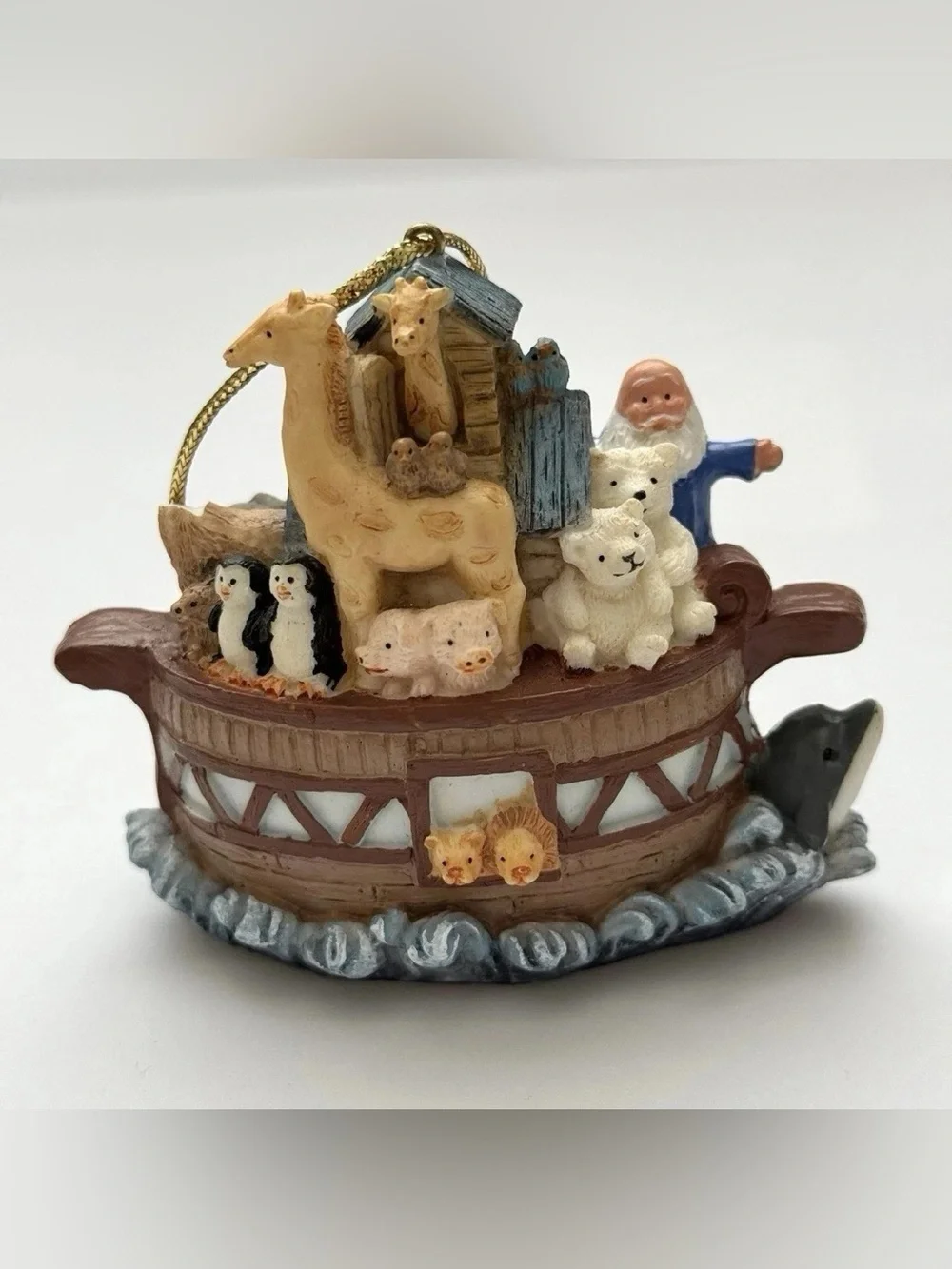 Noah’s Ark Animals Christmas Ornament Religious Bible Story Holiday Decor